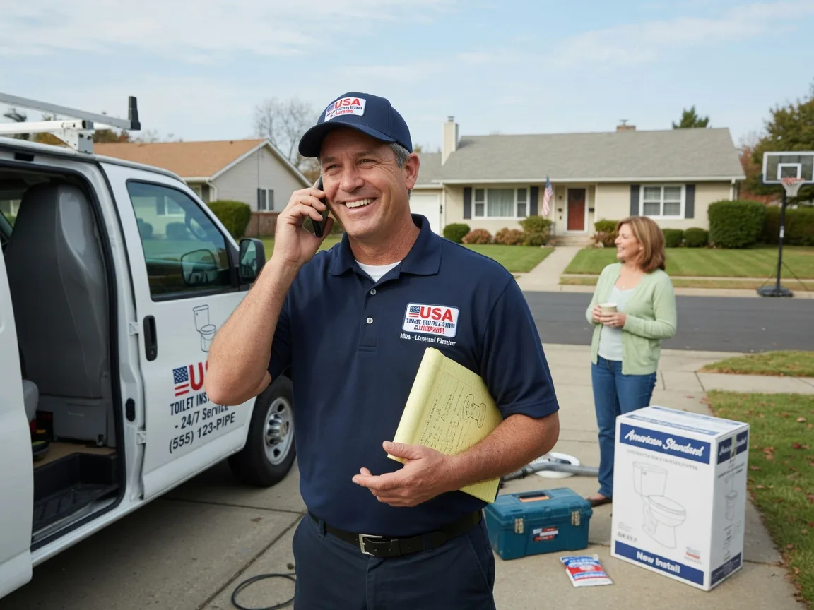 Toilet Installation James City, PA FAQs